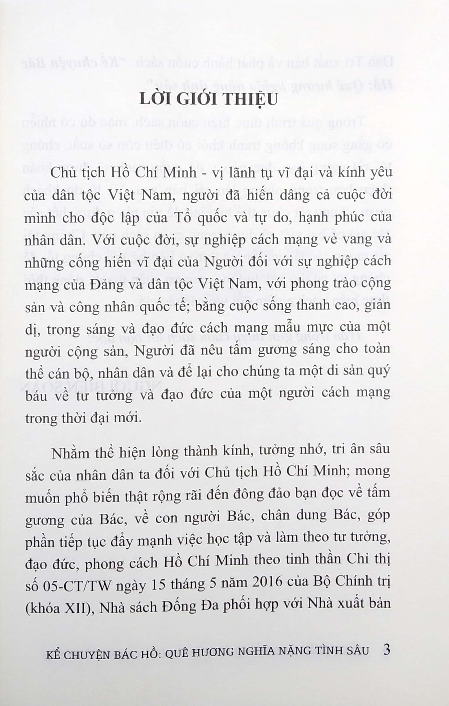 Noi Theo Gương Sáng Bác Hồ - Kể Chuyện Bác Hồ - Quê Hương Nghĩa Nặng Tình Sâu