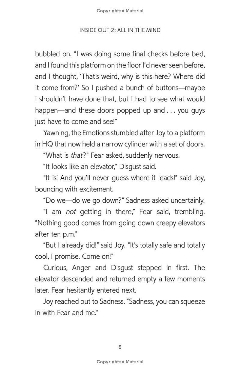 Sách ngoại văn: Disney/Pixar Inside Out 2 - All In The Mind