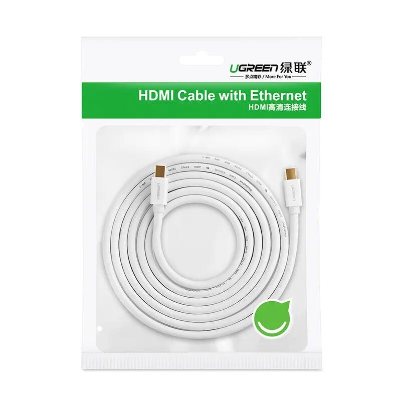 Ugreen UG10429MD111TK 2M màu Trắng Cáp Mini Displayport 2 đầu cao cấp - HÀNG CHÍNH HÃNG