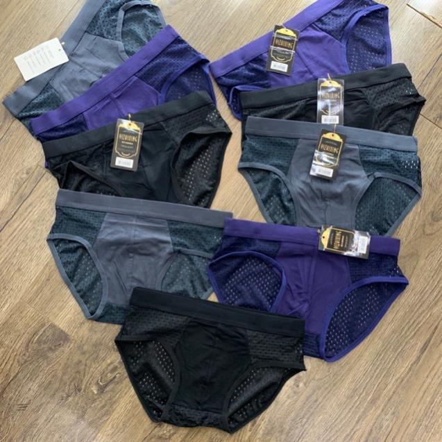 Combo 03 quần lót tam giác Thông Hơi chất mát