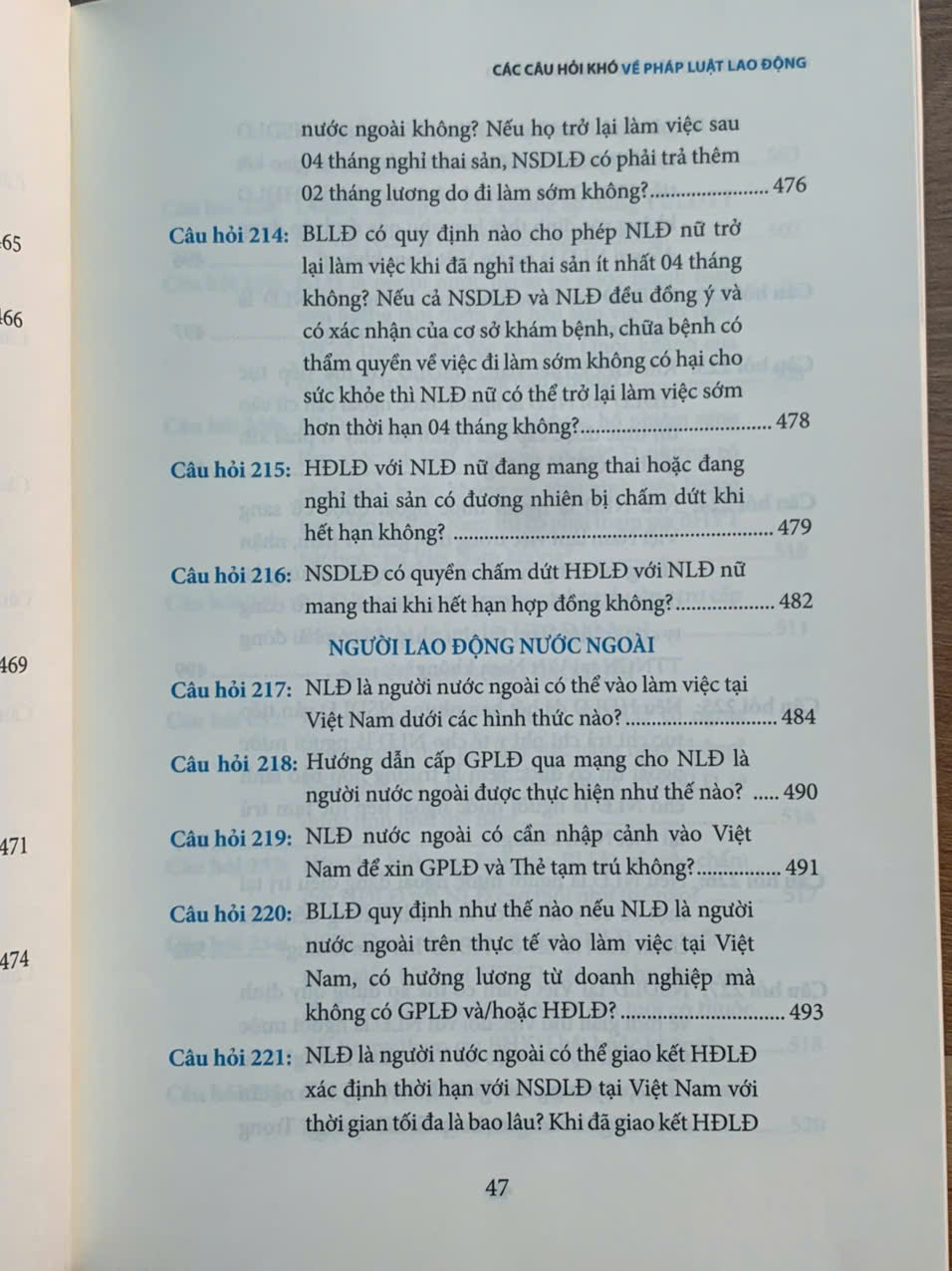 Các câu hỏi khó về pháp luật lao động