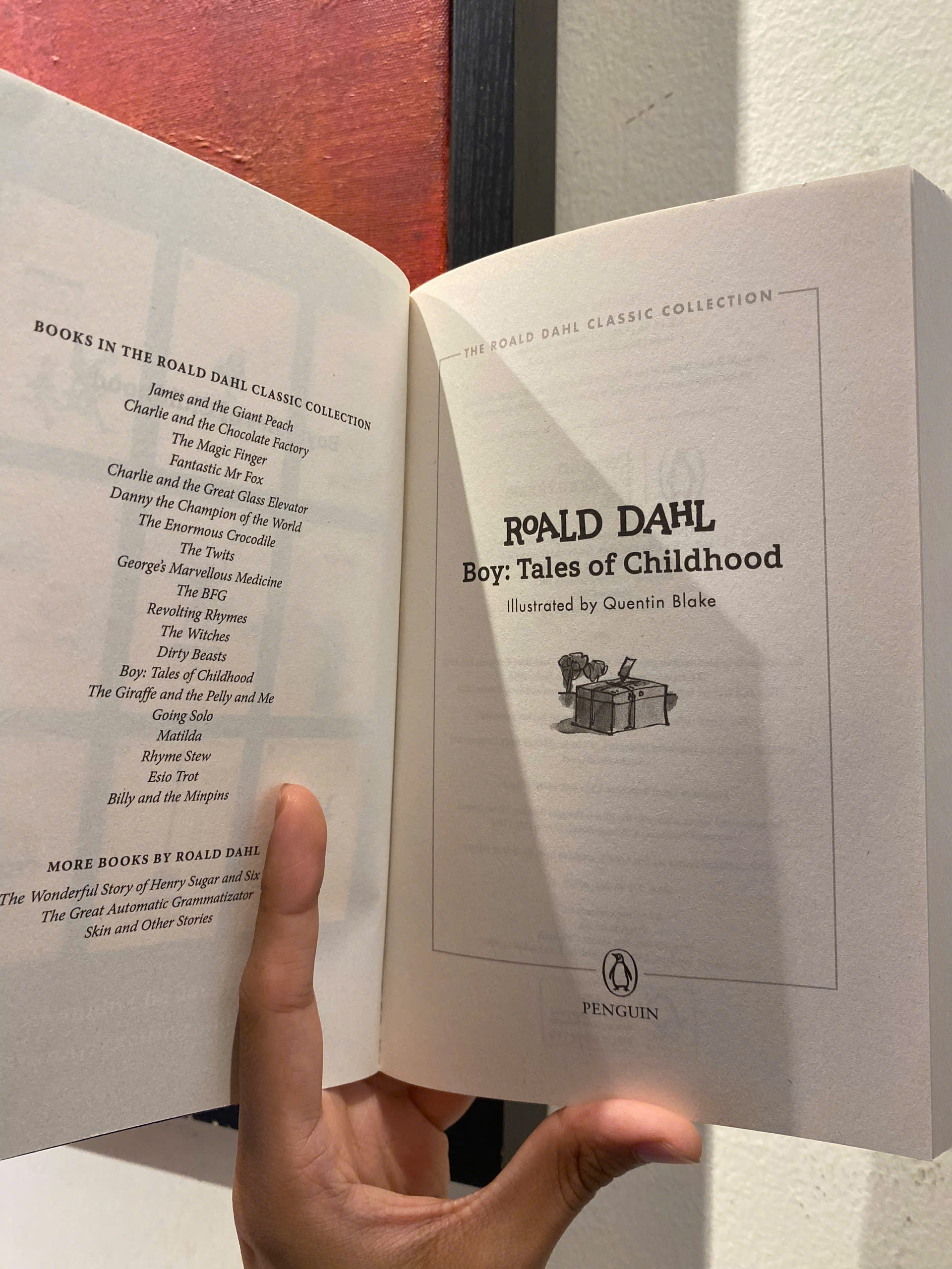 Sách - Boy: Tales of Childhood (The Roald Dahl Classic Collection) - Sách thiếu nhi tiếng Anh