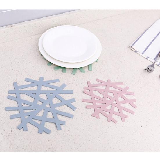 Combo 5 Tấm lót nồi, miếng lót nồi cơm hình tuyết xinh xắn GD180-LNTuyetLL-5