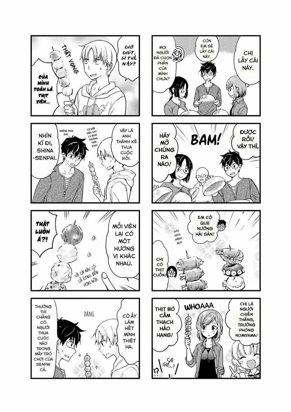 senpai nhỏ nhắn của tôi rất dễ thương chapter 9 5