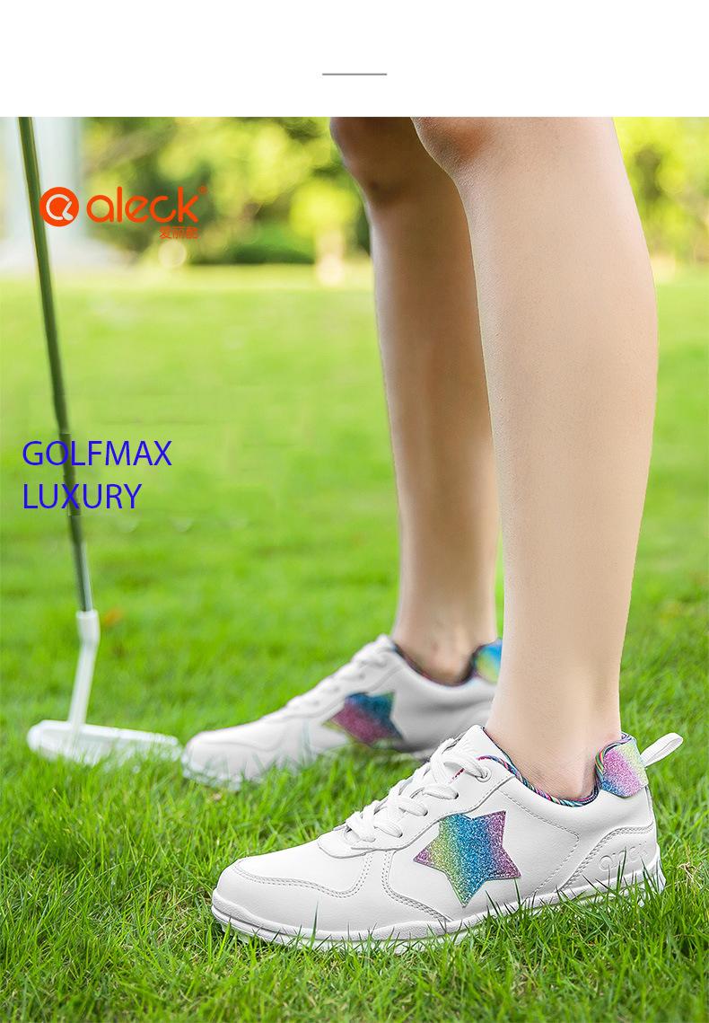 Giày Thể Thao Golf Nữ - Lớp lót thoáng khí, tạo cảm giác thoải mái - Giày đi êm ái, không gây cọ xát chân, thoáng khí và thấm hút mồ hôi