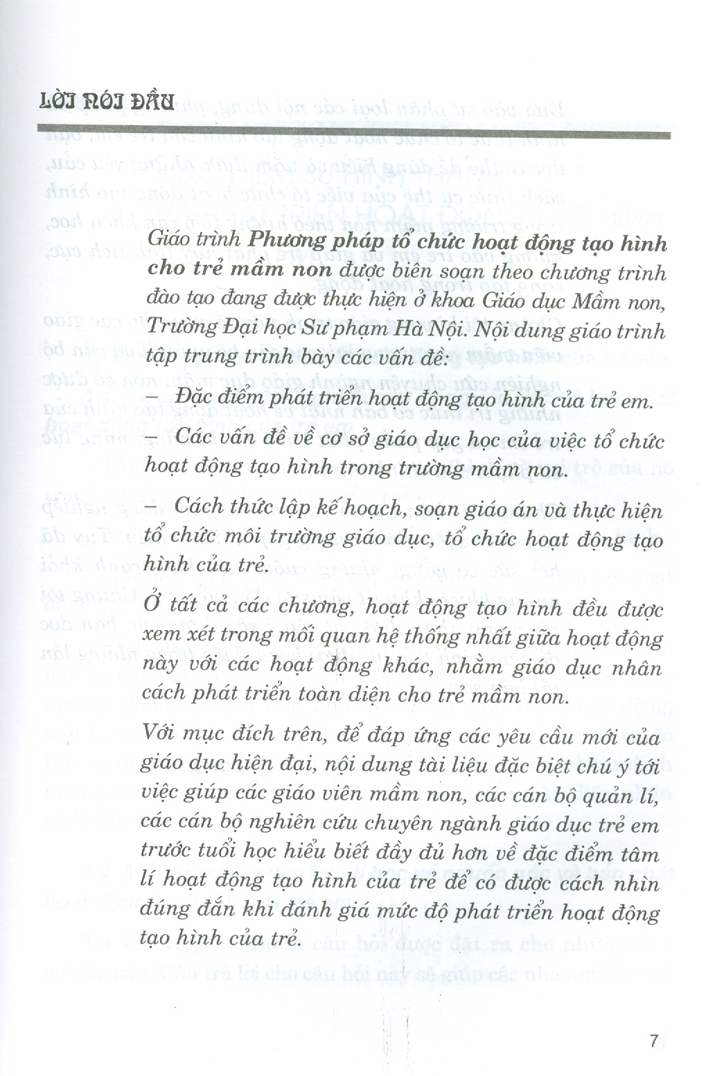 Phương Pháp Tổ Chức Hoạt Động Tạo Hình Cho Trẻ Mầm Non