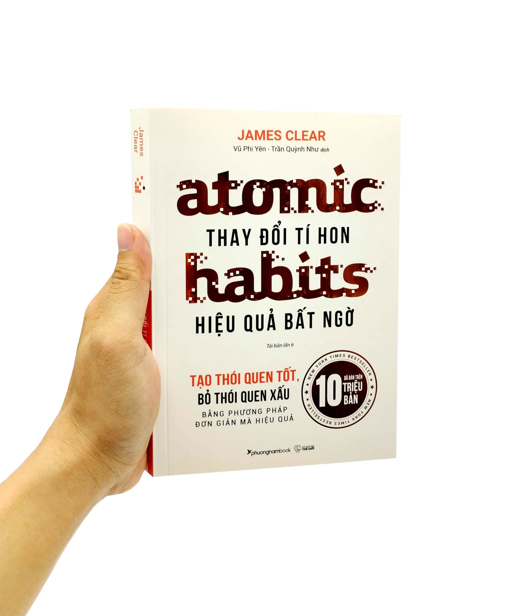 Atomic Habits - Thay Đổi Tí Hon Hiệu Quả Bất Ngờ (Tái Bản 2023)