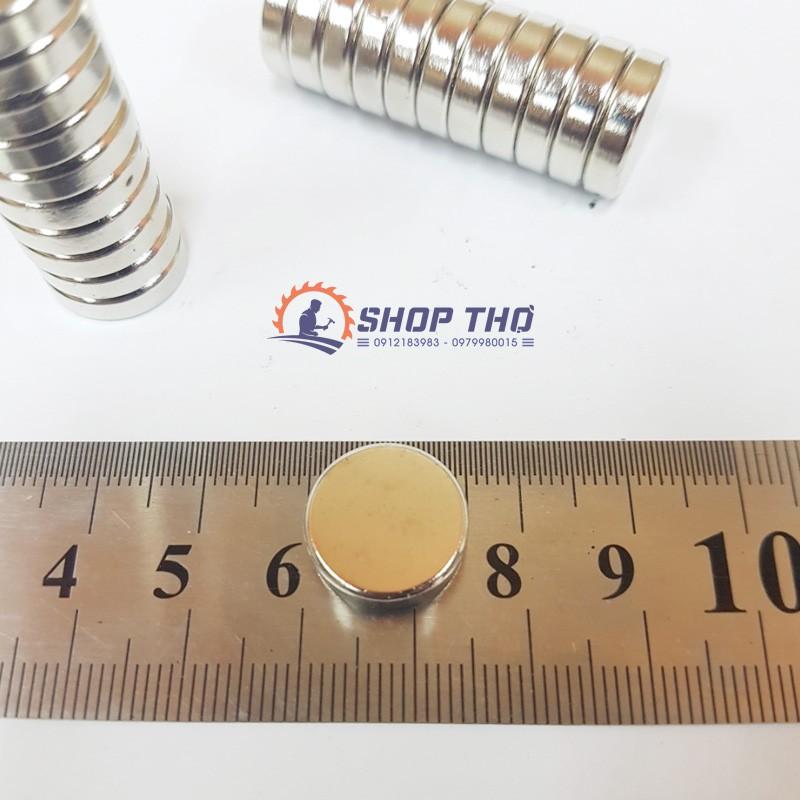 Nam châm tròn Phi 15x4mm  (5viên)