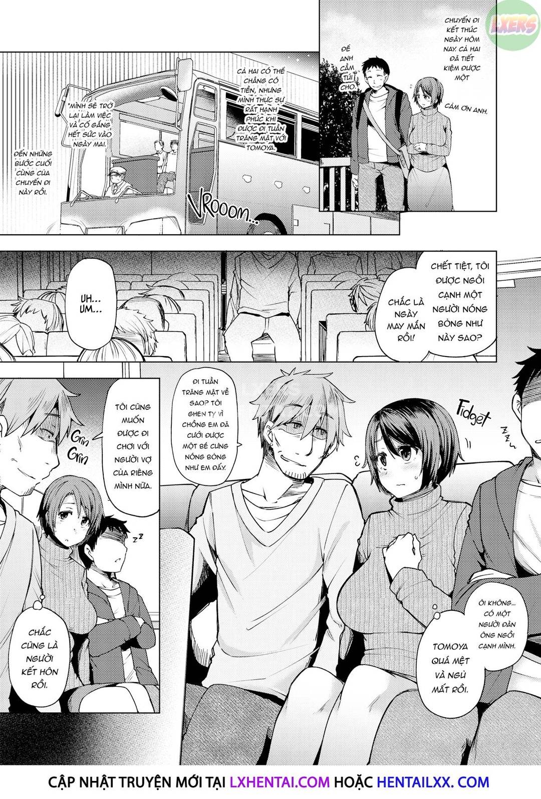 bị quấy rối trên chuyến xe đêm bởi người lạ chapter 0 4