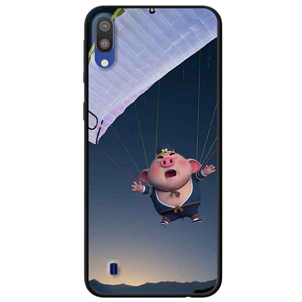 Ốp lưng in cho Samsung M10 Mẫu Heo Bay