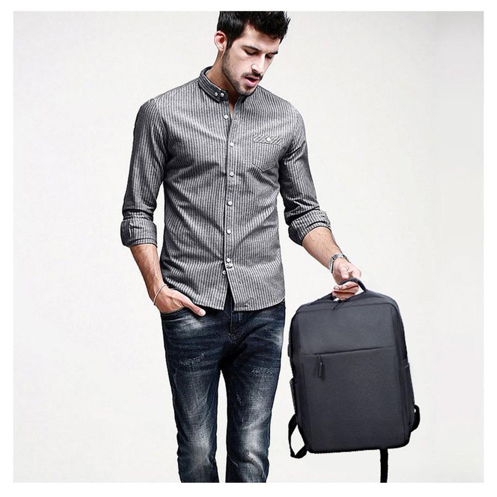 HOT Balo Vải Dù Nam Nữ Mặt Trơn Gọn Gàng Đa Năng, Balo Tiện Ích Đi Làm