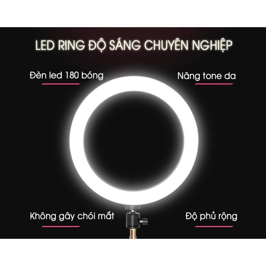 Đèn Led Livestream Ring CN-R640 26cm (Có Chân) - LMS