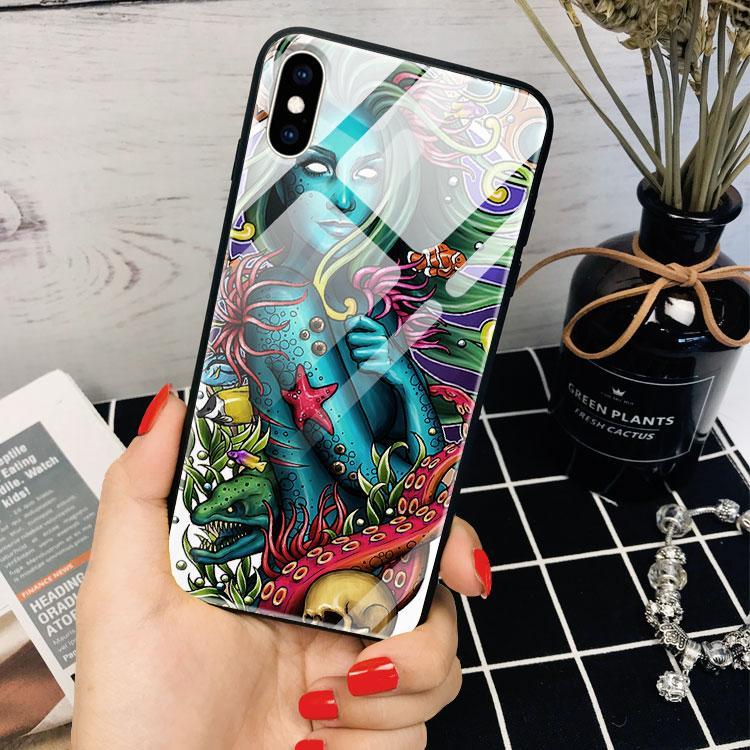 Ốp Lưng Cô Gái Kiểu Độc Dành Cho Iphone 6/6Plus/6S/6S Plus/7/7Plus/8/8Plus/X/Xs/Xs Max/11/11 Promax/12/12 Promax Lpc20120215