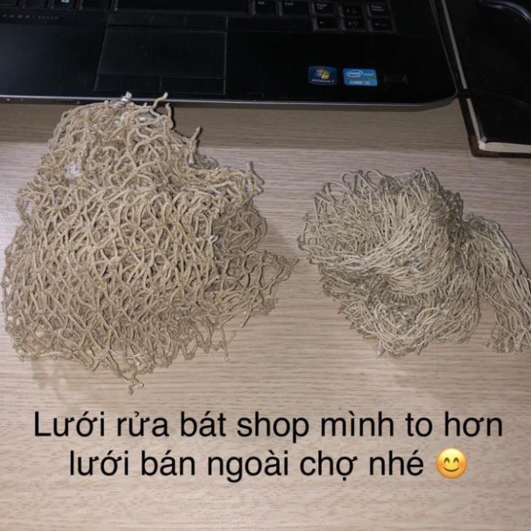 Lưới Rửa Bát Chén, Giẻ Rửa Bát (1 Cái Size To)