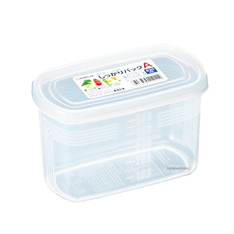 Hộp đựng thực phẩm Nakaya Pack A 630ml - Hàng nội địa Nhật Bản nhập khẩu chính hãng