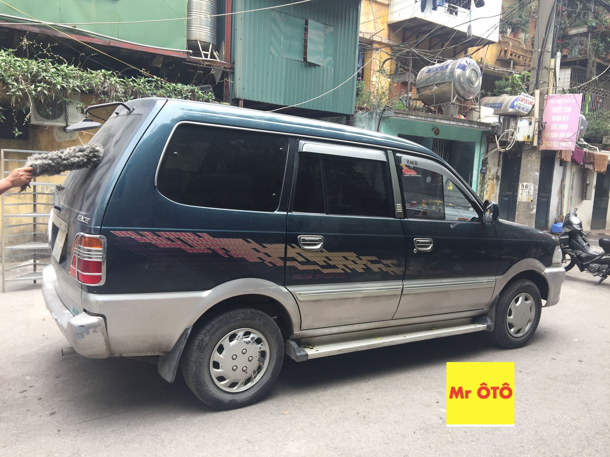 Rèm Che nắng xe Toyota TOYOTA ZACE loại 1 có hút nam châm, Vải dày dặn, chống nắng tuyệt đối