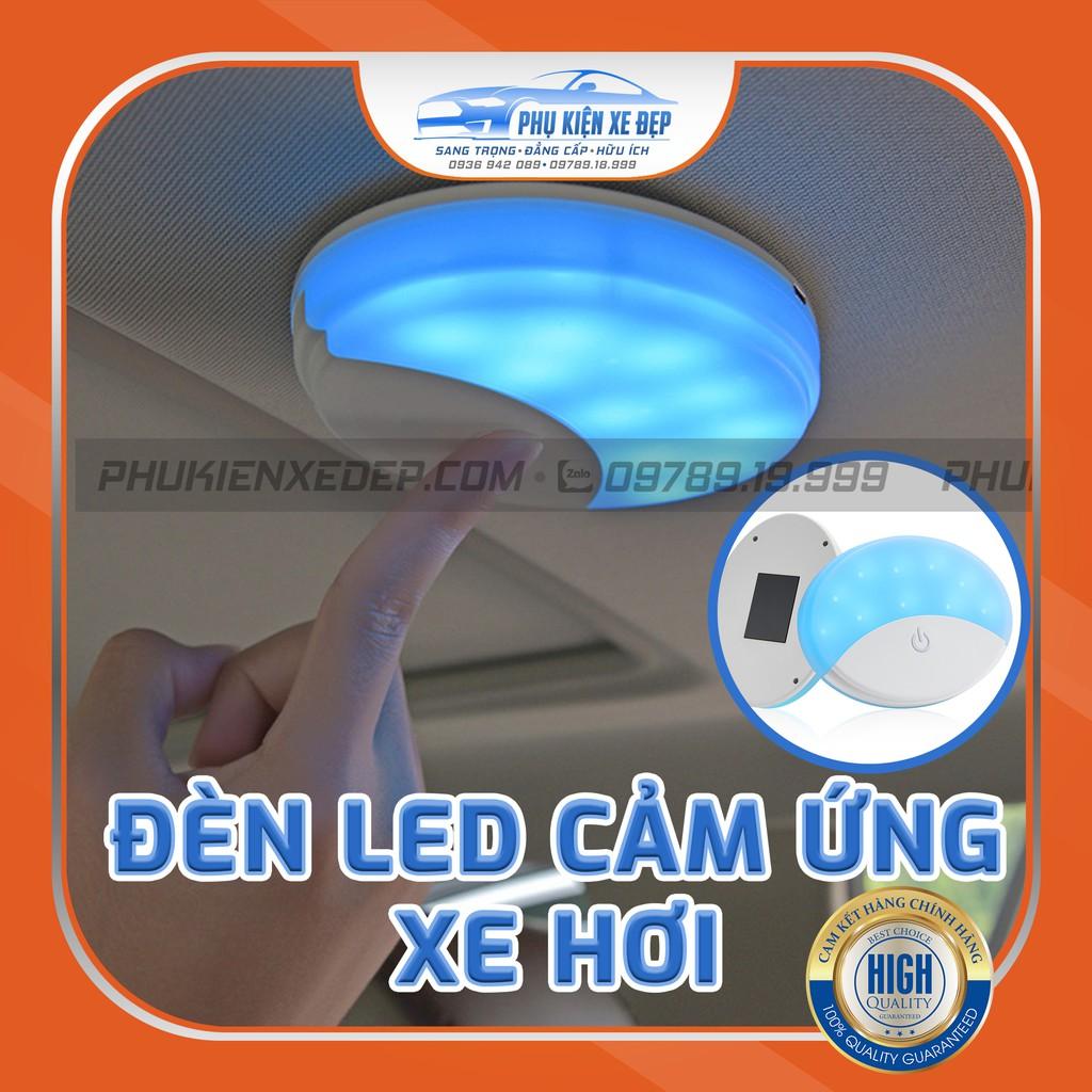 Đèn Led trần xe ô tô xe hơi cảm ứng, công nghệ Pin sạc