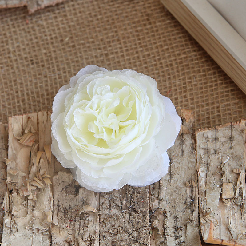 Đầu Hoa Mẫu Đơn 8CM Nhiều Cánh Trang Trí Đồ Handmade Đạo Cụ Chụp Ảnh