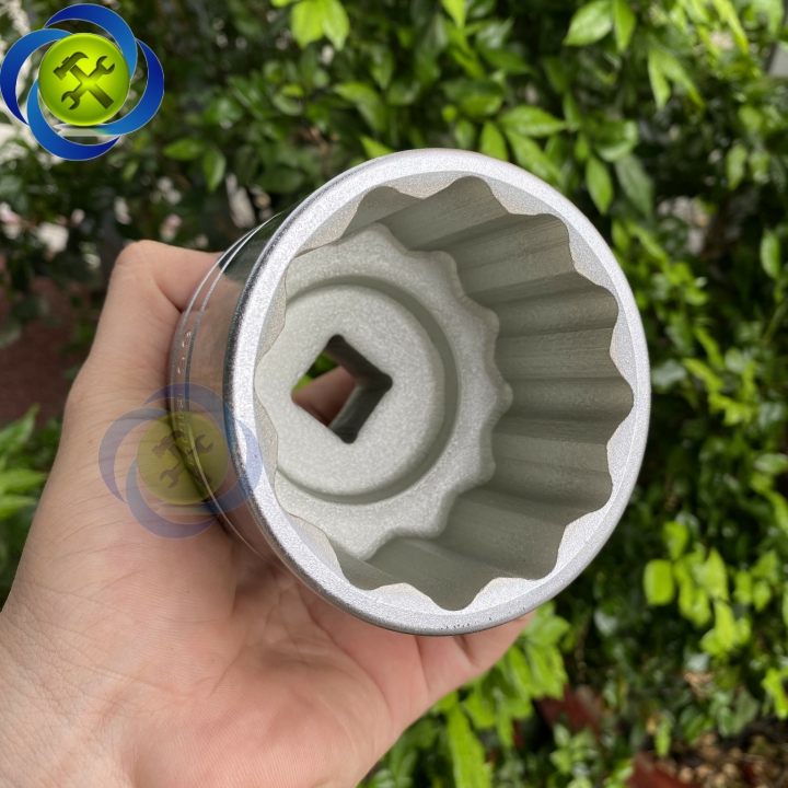 Tuýp 65mm loại 3/4 Kingtony 633065M ngắn 12 cạnh màu trắng