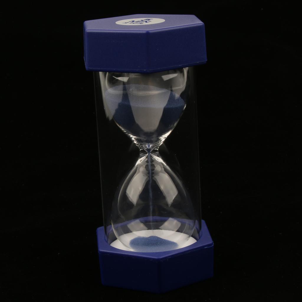 Plastic Hourglass Sand Glass Timer School Classroom Office Desktop