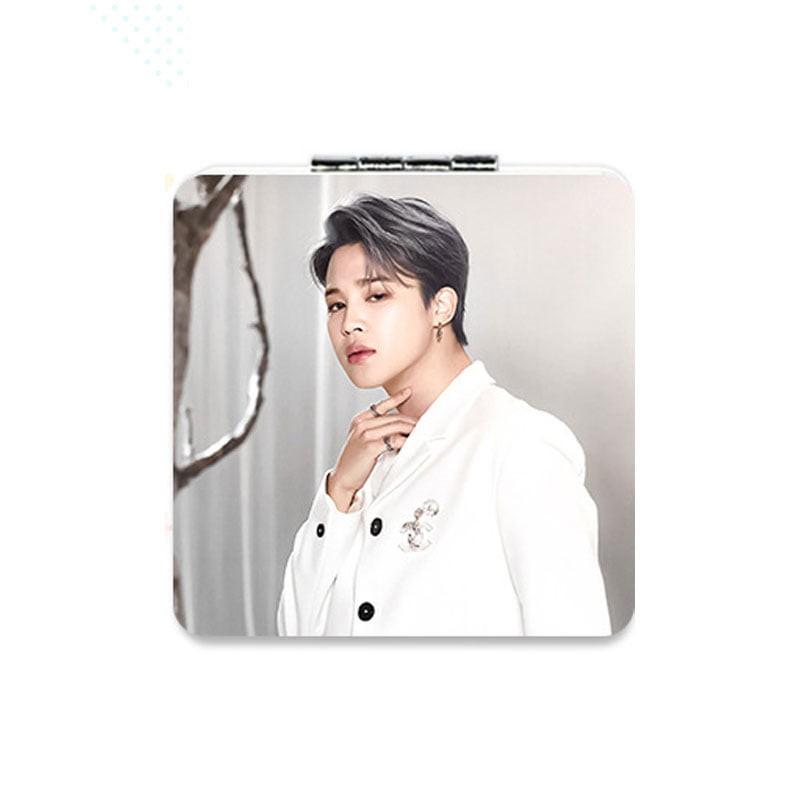 Gương mini bỏ túi Jimin BTS gương vuông