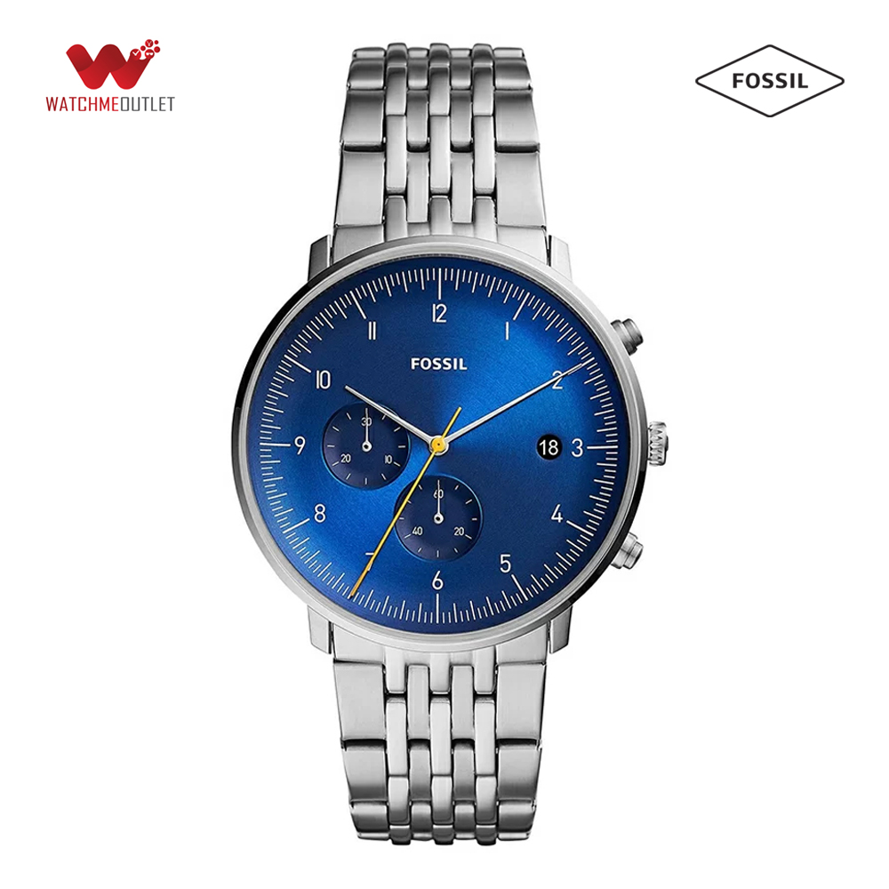 Đồng hồ Nam Fossil dây thép không gỉ 42mm - FS5542