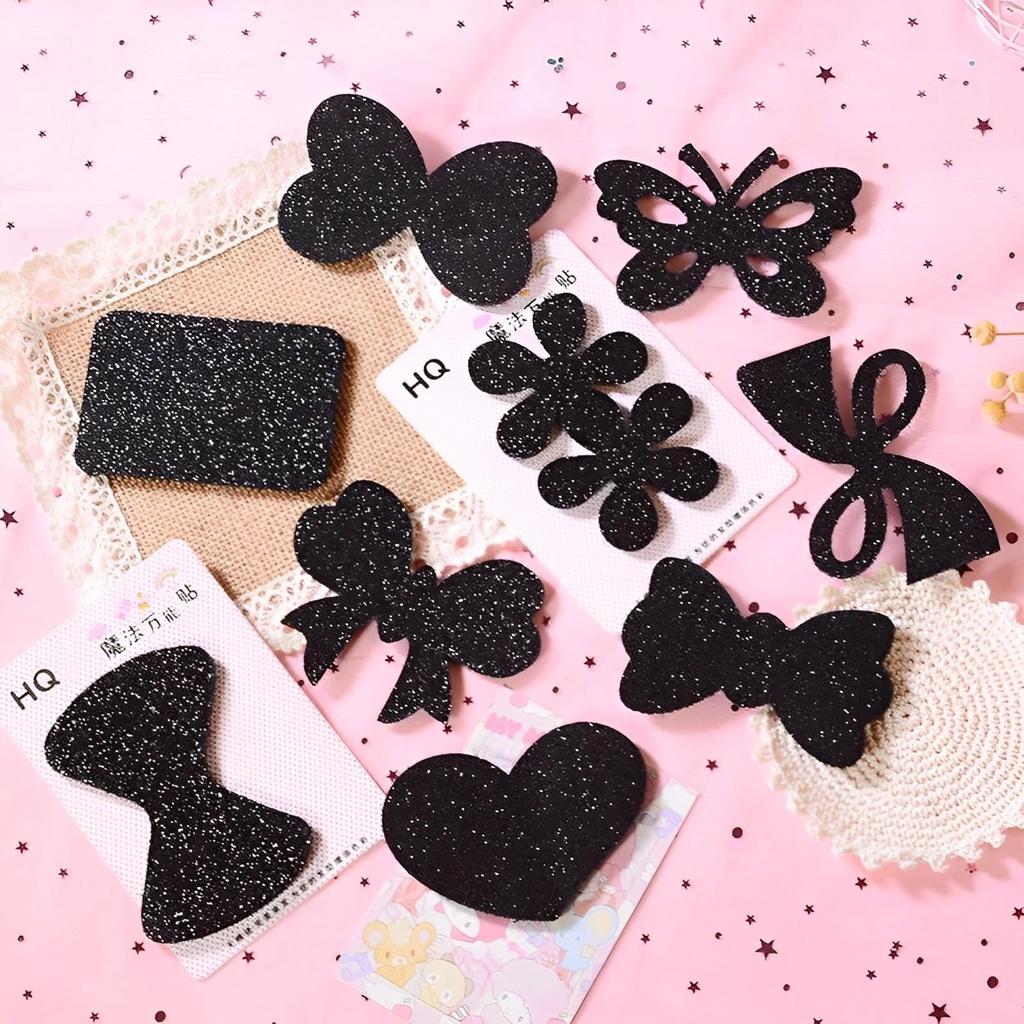 Set 10 chiếc dán mái tự dính - cố định tóc tiện lợi khi trang điểm và rửa mặt
