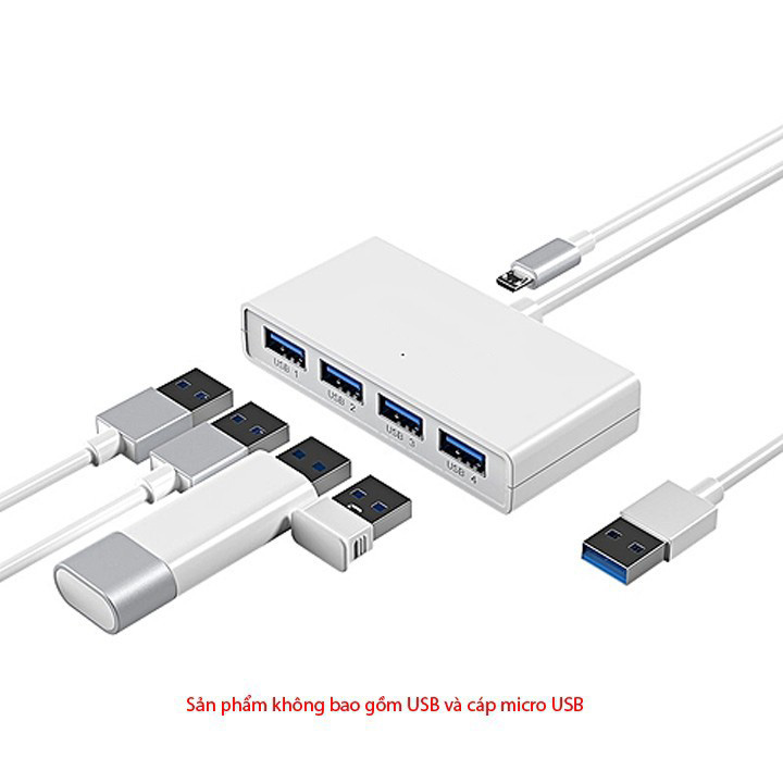 Bộ chia 4 cổng USB 3.0 G11-H4-U3