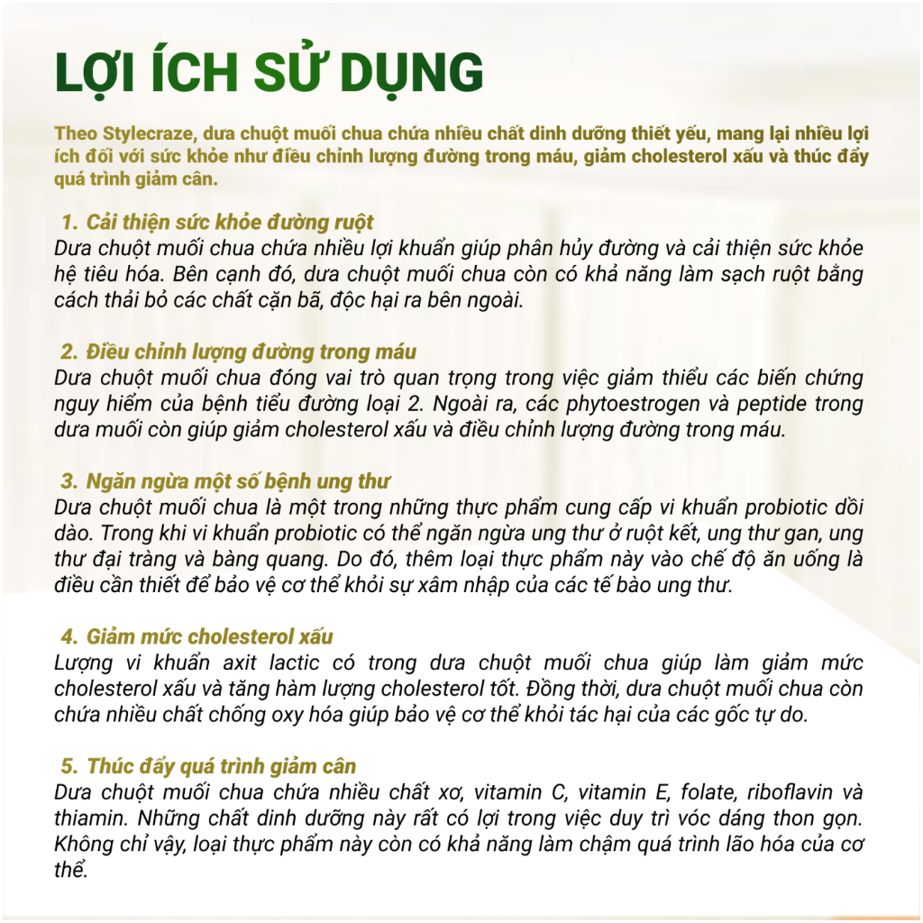 Dưa Chuột Bao Tử Ngâm F&amp;G Food Size Đặc Biệt 4-7, Hũ 500ml Ăn Kèm Thịt Nướng, Làm Gỏi Trộn