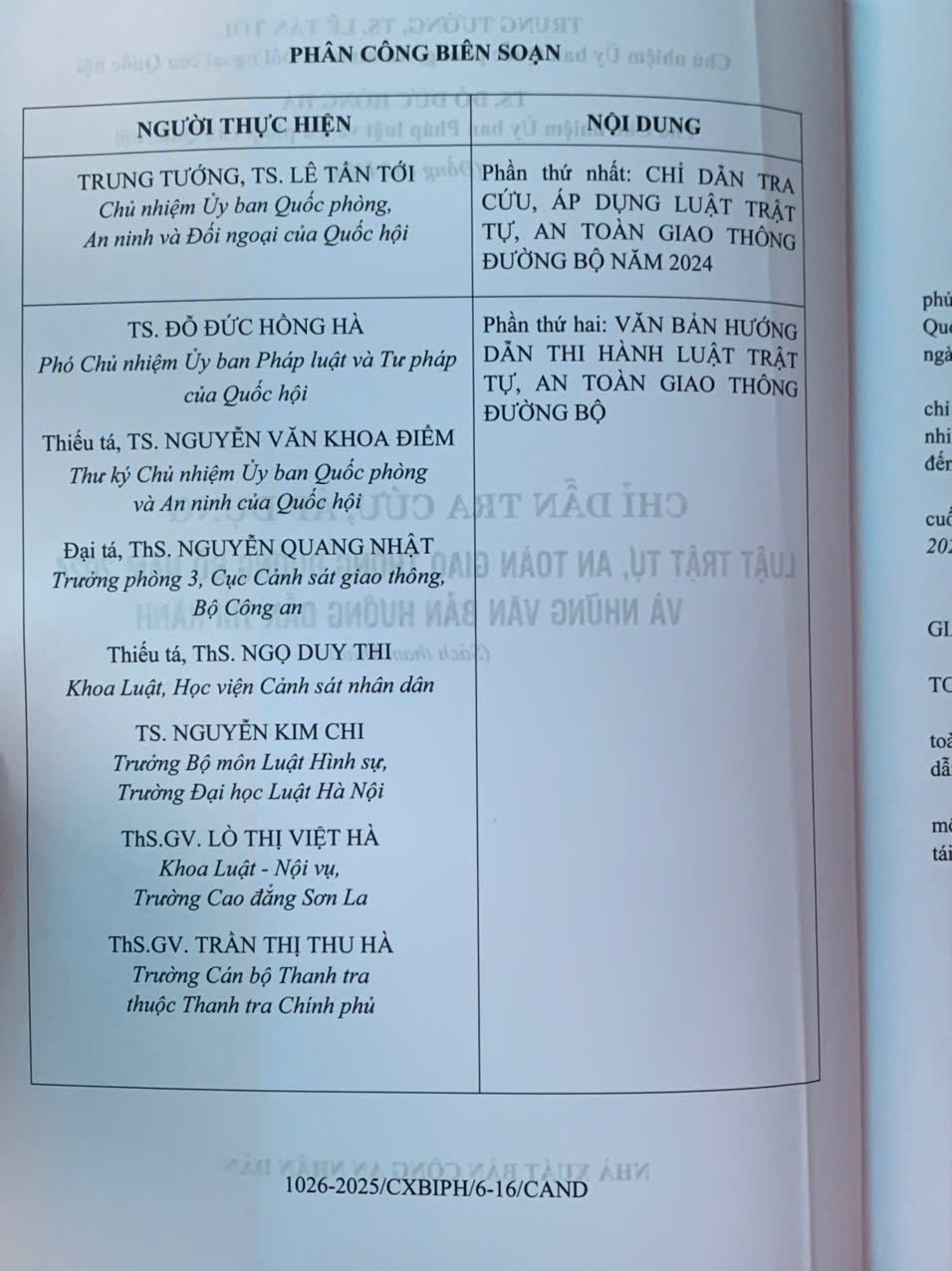 Chỉ dẫn tra cứu, áp dụng Luật Trật tự, an toàn giao thông đường bộ năm 2024 và những văn bản hướng dẫn thi hành