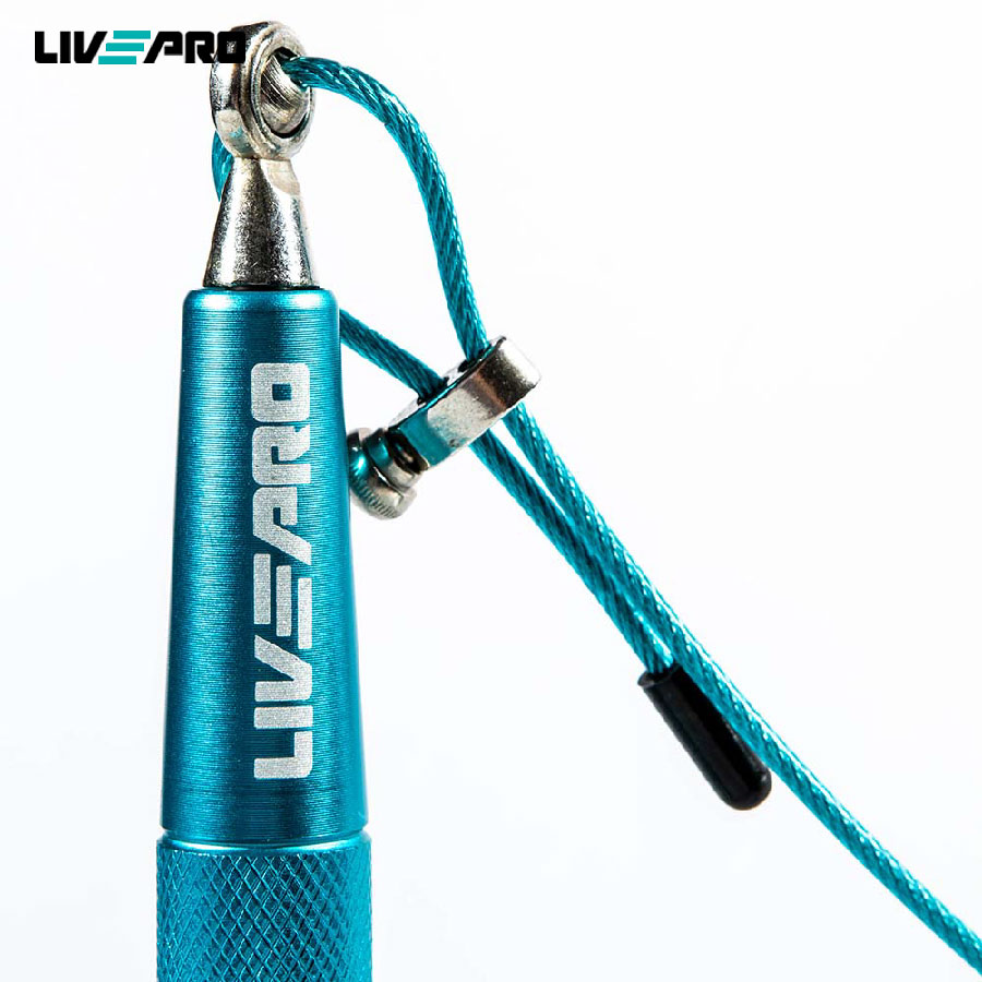 Dây nhảy, dây tập thể lực sức bền siêu nhẹ cao cấp Livepro Chính Hãng Mã LP8283 SPEED JUMPROPE