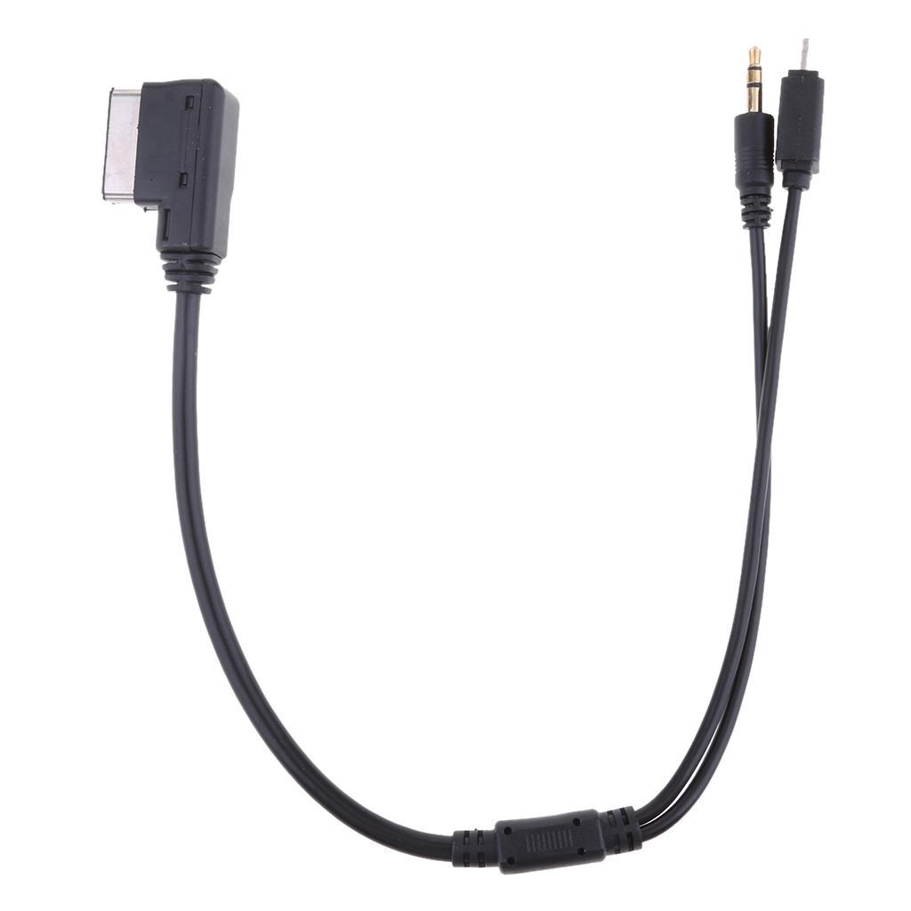 AMI 3.5mm AUX Adapter Charger Cord For IPod IPhone 5 6 Audi VW A3 A8 Q7