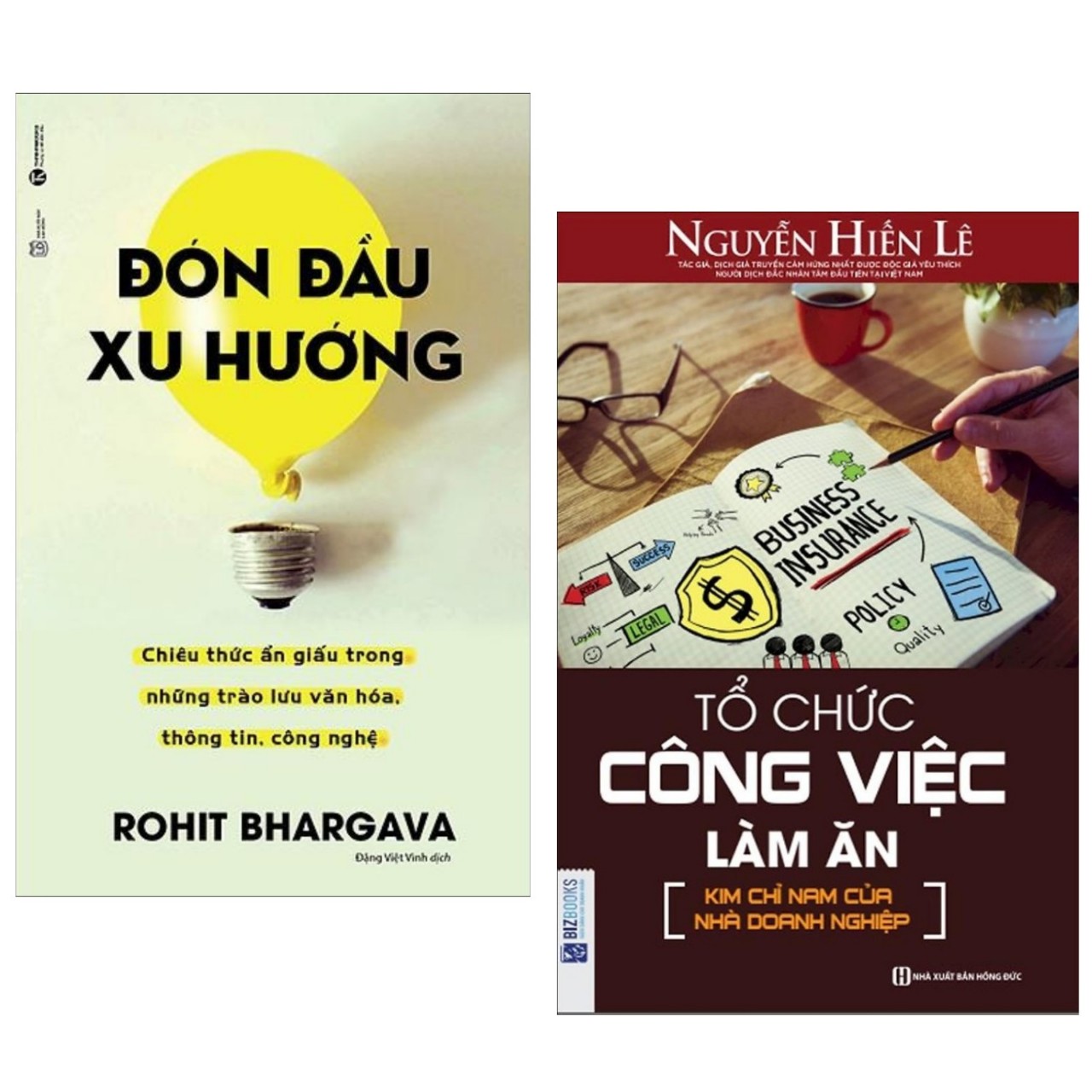 Combo 2 Cuốn Kỹ Năng Làm Việc Hiệu Qủa: Đón Đầu Xu Hướng + Tổ Chức Công Việc Làm Ăn - Tặng Kèm Bookmark Green Life