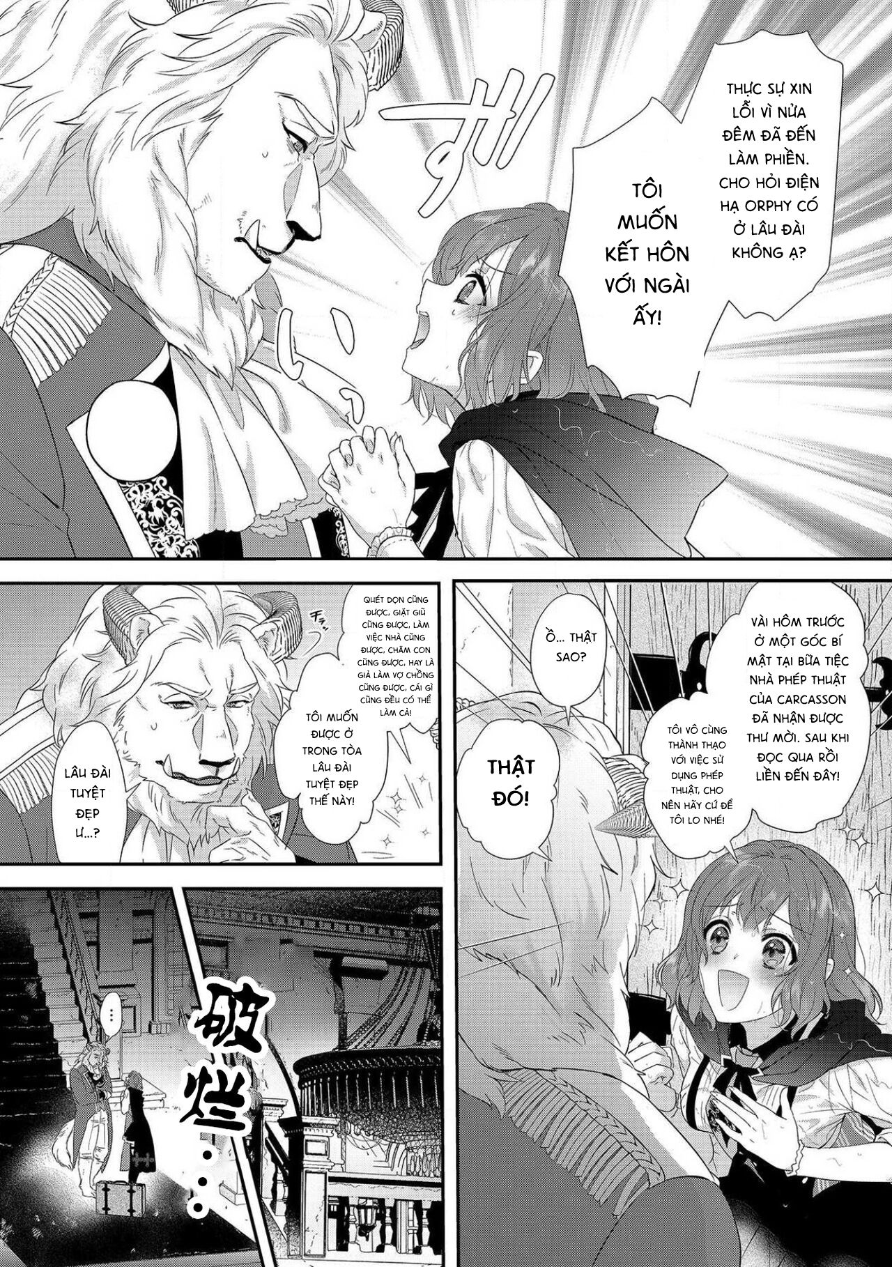 cô gái trinh trắng và quái thú chapter 2.1 7