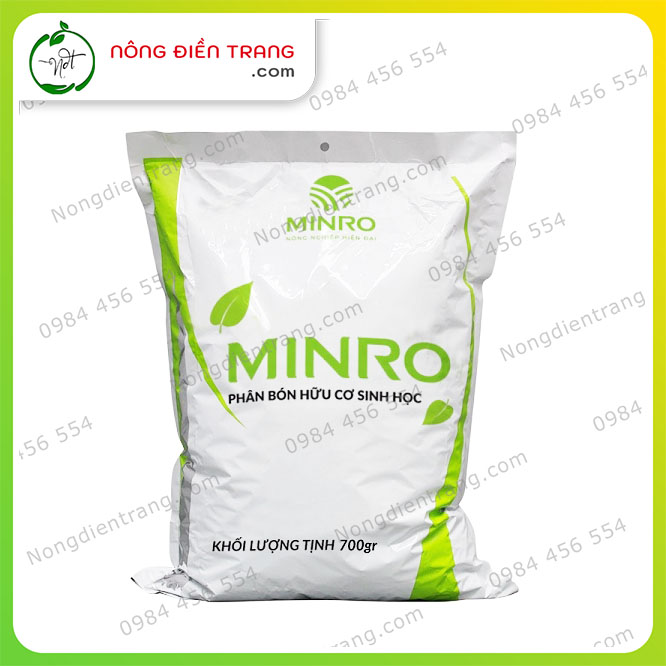 Phân Bón Hữu Cơ Sinh Học Dạng Viên Nở Minro - Lavamix - Giàu Dinh Dưỡng, Bổ Sung Axit Humic Trung Vi Lượng - Công Nghệ Hà Lan VTNN Nông Điền Trang