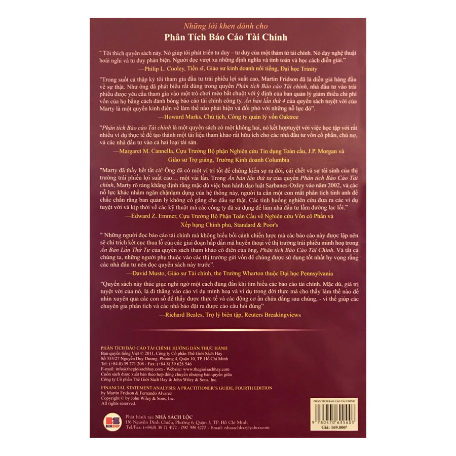Phân Tích Báo Cáo Tài Chính - Hướng Dẫn Thực Hành
