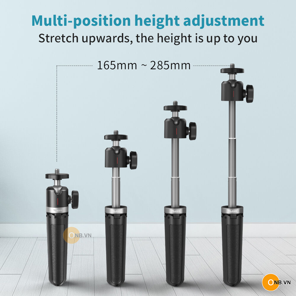 Telesin Mini Tripod 30cm Gopro - Pocket - Action