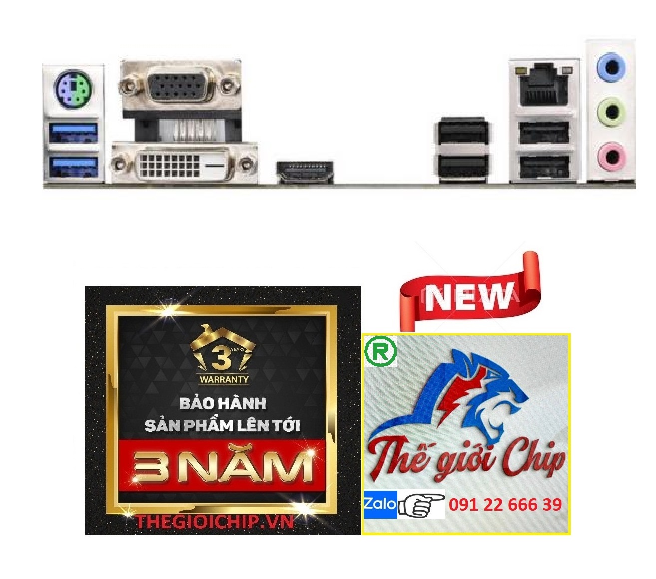 Bo Mạch Chủ Mainboard ASRock H110M-HDV/ R 3.0 - Hàng Chính Hãng