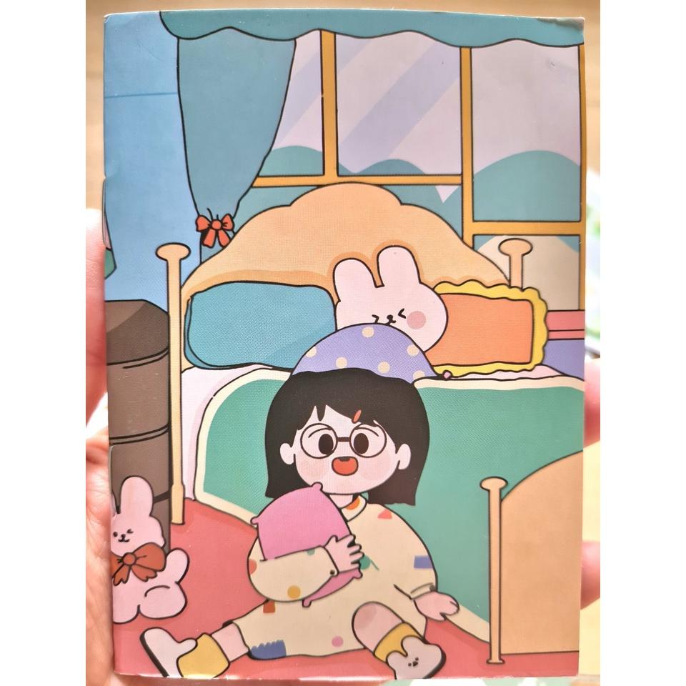 Sổ Tay - Sổ Ghi Chú Nhỏ Hoạt Hình Dễ Thương