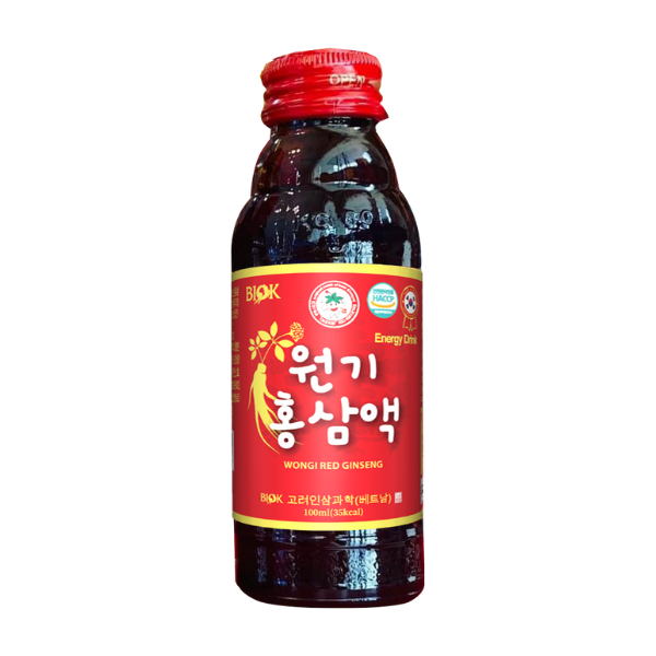 Nước Hồng Sâm Hàn Quốc WONGI RED GINSENG Hộp 10 chai