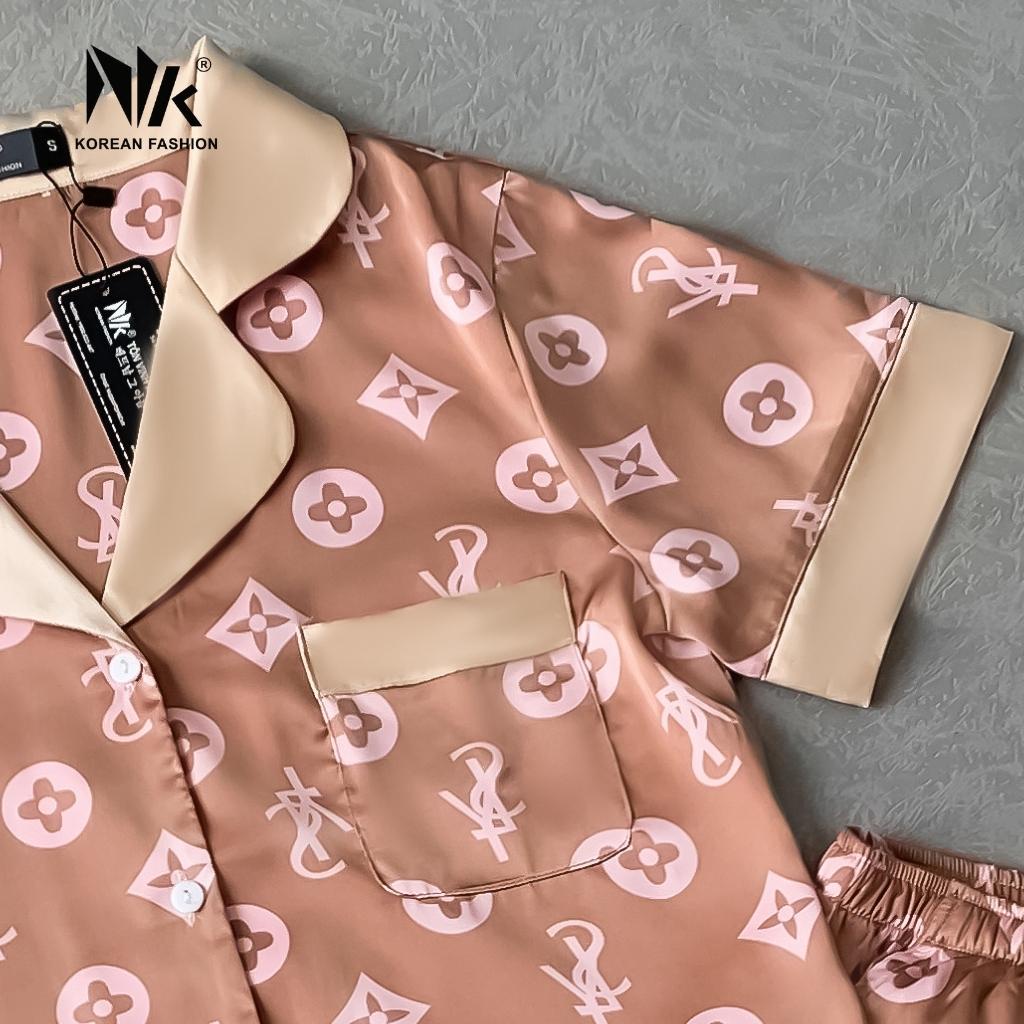 Bộ Đồ Pyjama Mặc Nhà NK Fashion Thiết Kế Họa Tiết Trẻ Trung, Chất Liệu Vải Cao Cấp Thoáng Mát NKBD2204015