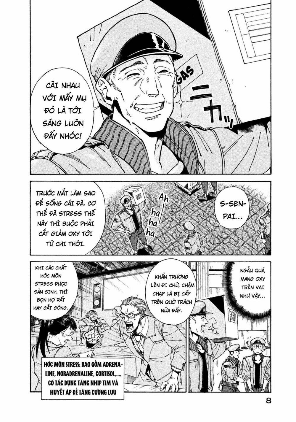 biệt đội tế bào black - hataraku saibou black chapter 1 9