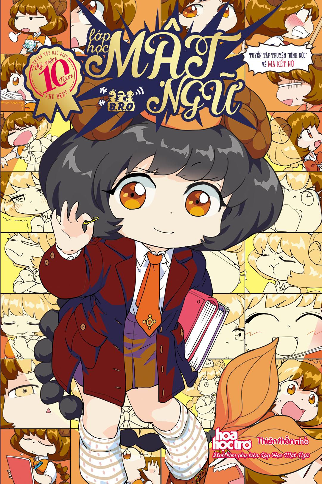 Sách - Lớp Học Mật Ngữ - Tuyển Tập Đặc Biệt Kỷ Niệm 10 Năm THE BEST - Tuyển Tập Truyện "Đỉnh Nóc" Ma Kết Nữ - Tặng Kèm Túi Đựng Dụng Cụ Học Tập Lớp Học Mật Ngữ