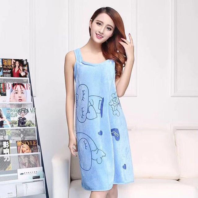 Khăn Tắm Đa Năng - Khăn Tắm/ Áo Tắm 2in1