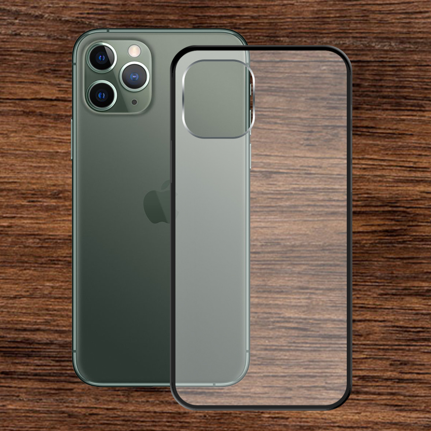 Ốp lưng Iphone 11 Pro - Bề mặt nhám chống vân tay, lưng cứng, viền TPU dẻo - 02136 - Hàng Chính Hãng