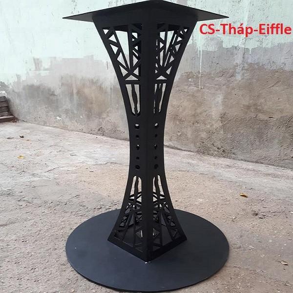 Chân bàn sắt hình tháp Eiffel phong cách