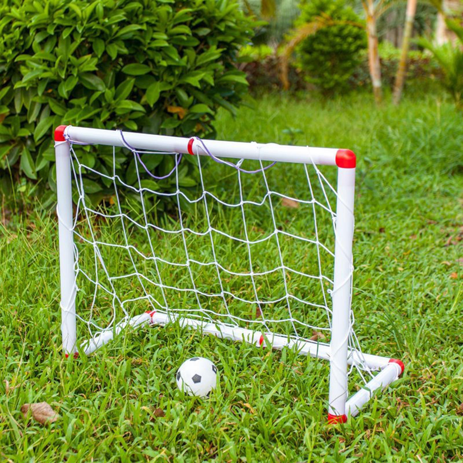 Children Soccer Football Goal Post Sports Toys Sturdy Perfect Gift Game