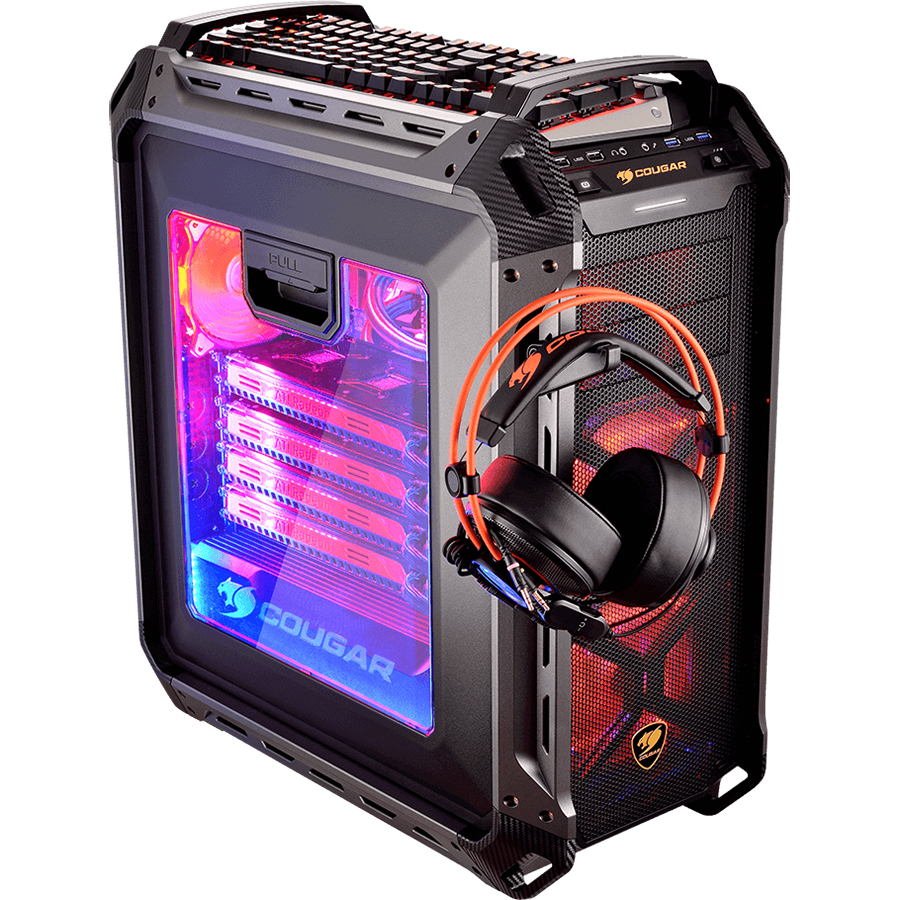 Vỏ Case Desktop Cougar PANZER MAX Full-Tower - Hàng Chính Hãng