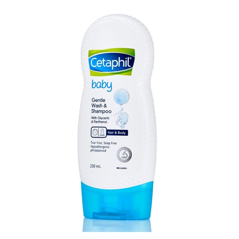 Sữa tắm cho bé Cetaphil Baby Gentle Wash And Shampoo With Glycerin & Panthenol 230ml - 400ml