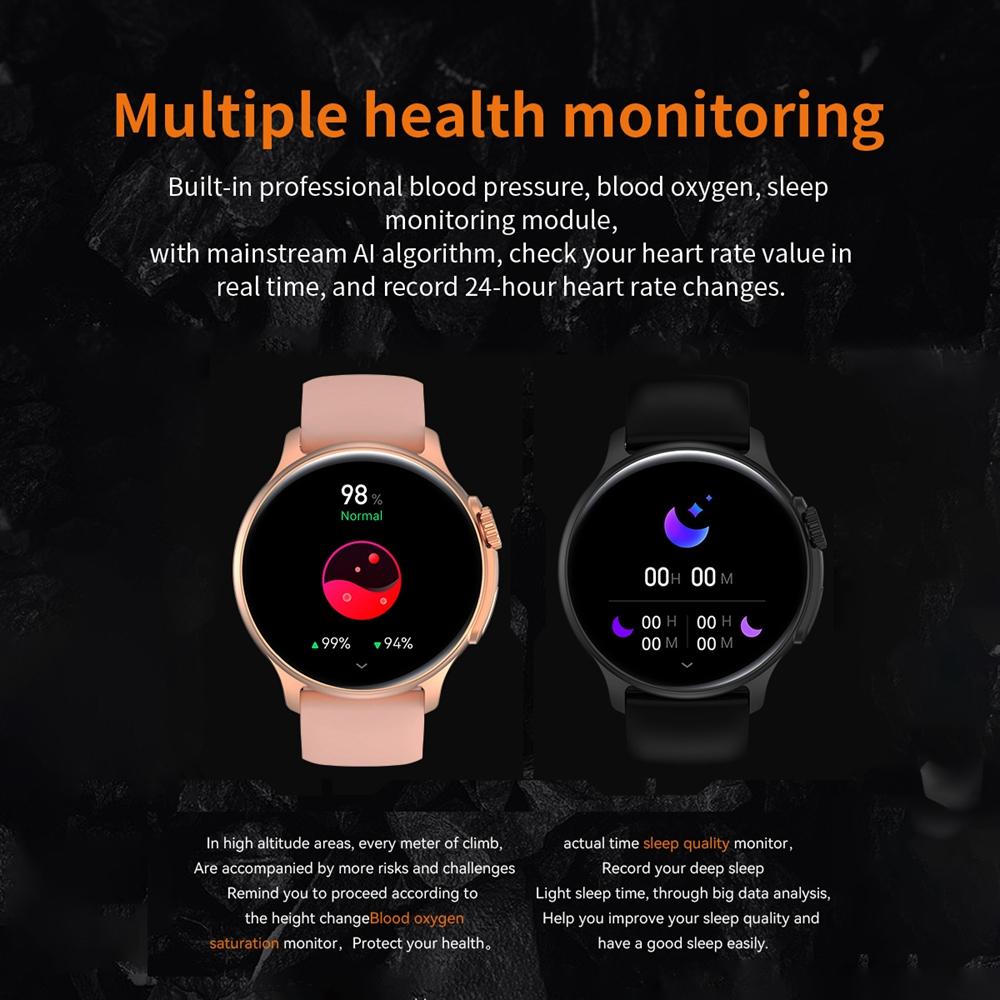 2023 Bluetooth mới Gọi Watch Smart Watch Nữ nam 1.43 inch 466*466 AMOLED HD Màn hình thể thao thể thao SMART